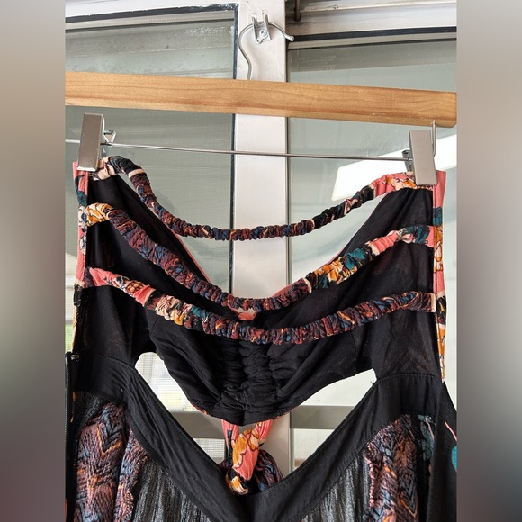 Free people Bali birds of paradise black jumpsuit - Picture 15 of 16